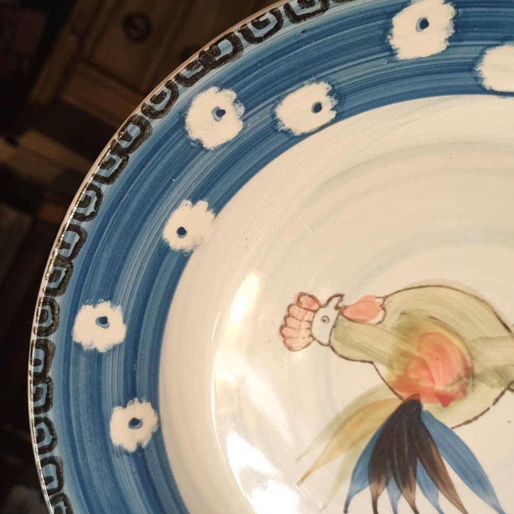 Royal Norfolk rooster plate - Picture 7 of 8